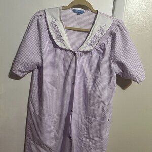 DREAMCREST SUPPER ROBE SNAPS UP/POCKETS SZ XL
